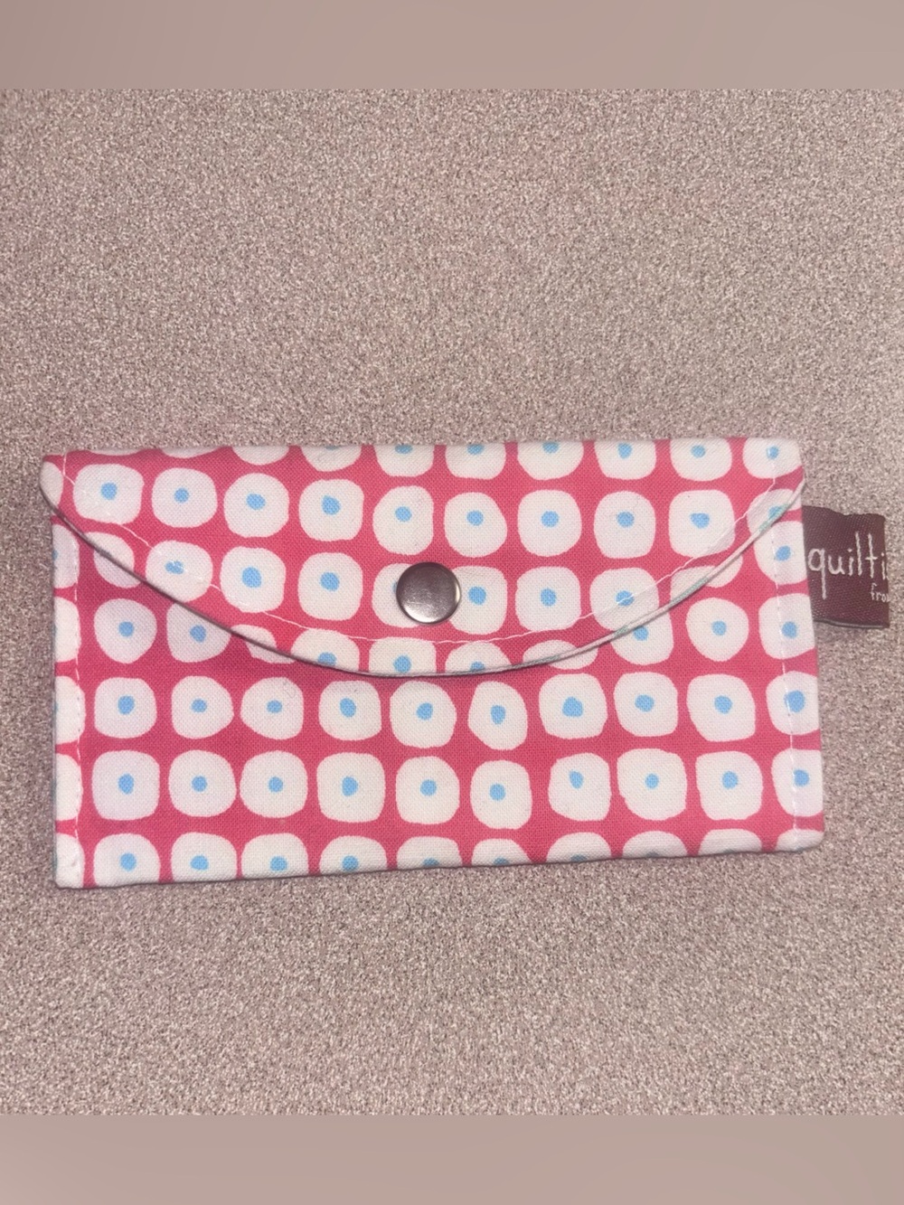 Allisa Jacobs Fabric Card Holder EUC
